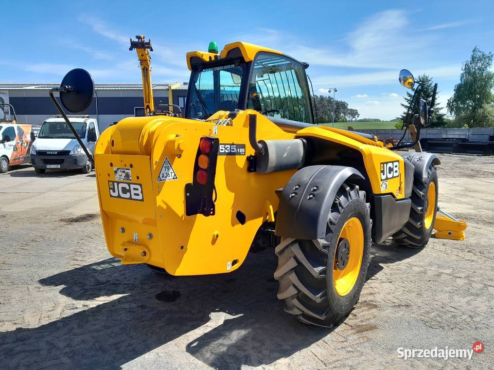 JCB 535125 2014R ŁADOWARKA TELESKOPOWA Dźwigi, podnośniki Krotoszyn