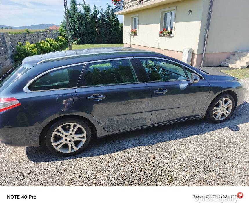 Peugeot 508 2011 16 HDi 270 Do poprawek Waśniów