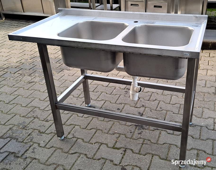 ZLEW GASTRONOMICZNY 2 KOMOROWY 1206085 M1241N Nowe Skalmierzyce sprzedam