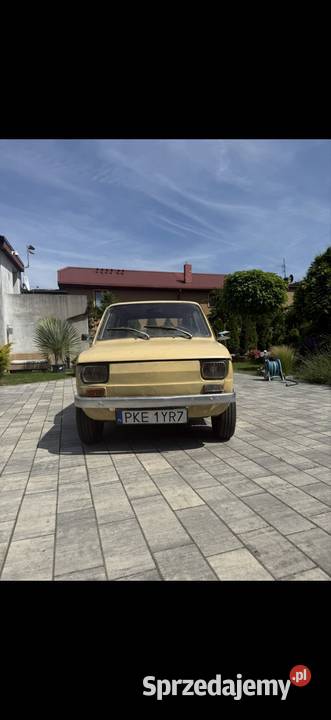 Fiat 126p 1981r kapliczka wielkopolskie Kępno