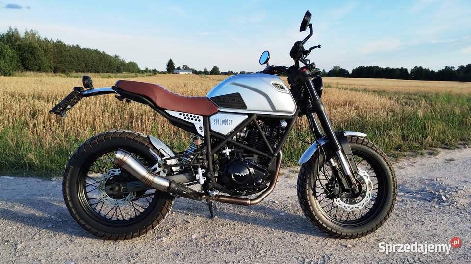 Zipp Scrambler 125 I właściciel 1479 Sakwy pierwszy właściciel