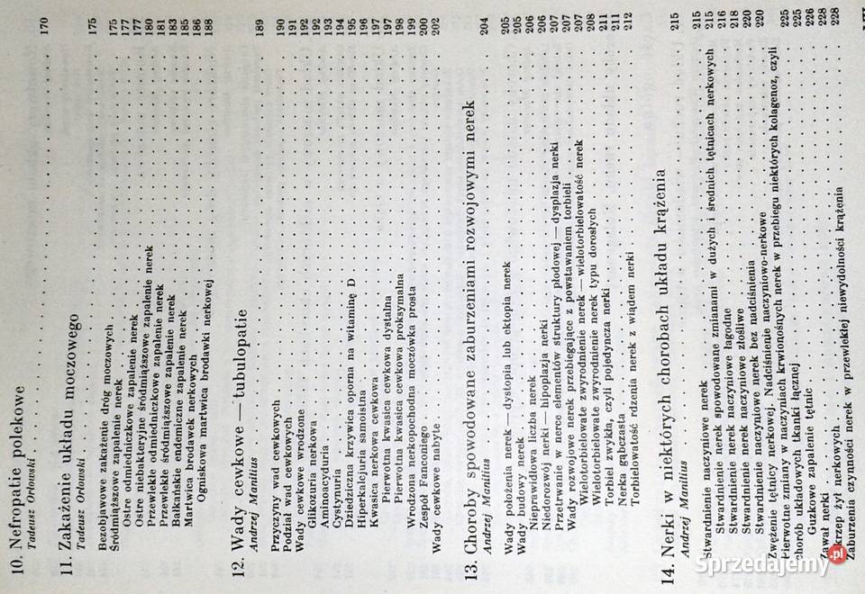 Nauka o chorobach wewnętrznych Tom 8 Witold twarda z obwolutą Chełm