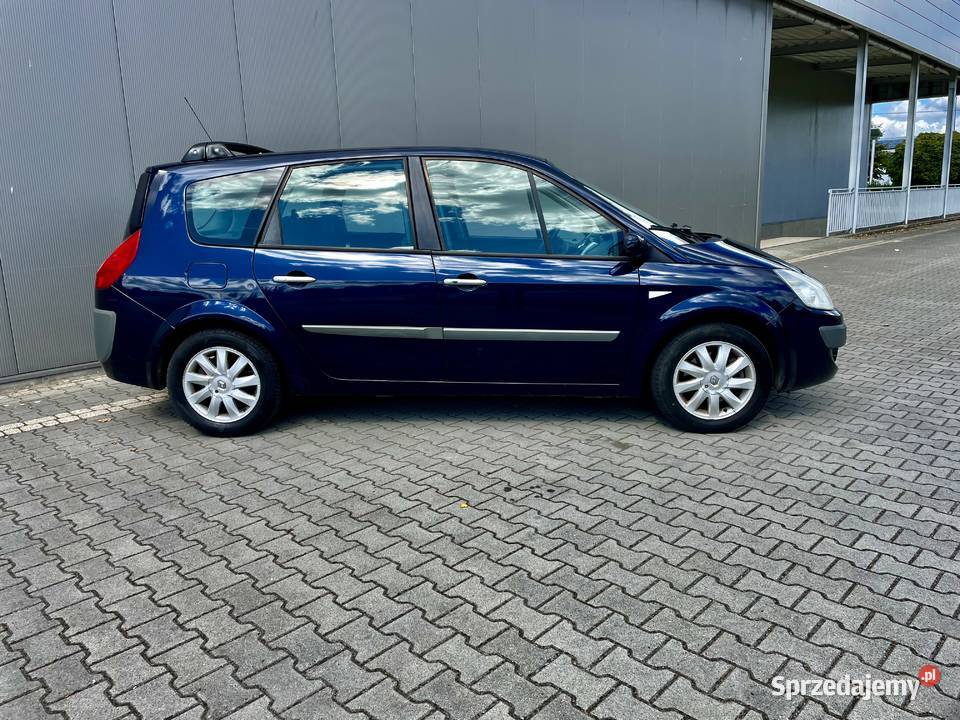 ŚlicznyZadbanyRenaultGrandScenic2006rLift20Benzyn komputer pokładowy łódzkie Zduńska Wola