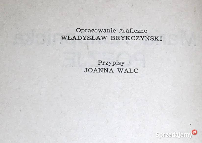 Poezje Maria Konopnicka Pozostałe Chełm