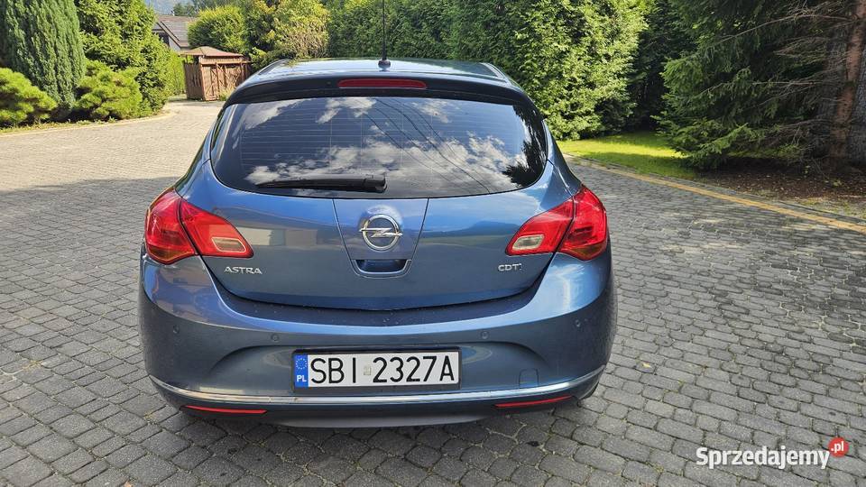 Opel Astra J 17 Cdti Klima Alu Tempomat Hatchback Bielsko-Biała