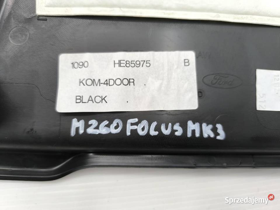OSŁONA SLUPKA B PRAWA FORD FOCUS MK3 LIFT wielkopolskie