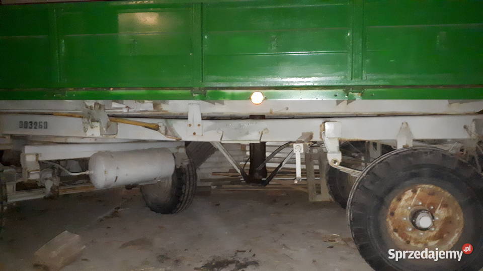 Przyczepa rolnicza 45 t wywrotka 3 strona ruska Lublin