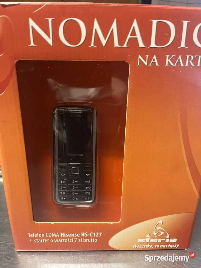 Telefon Nomadic na kartę