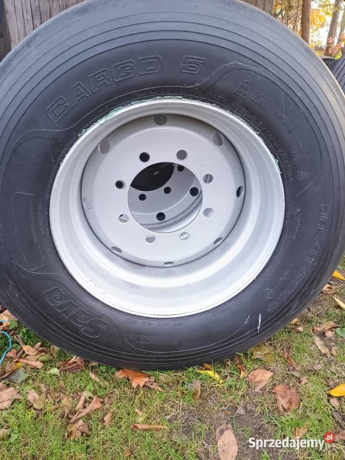 Koła do przyczepy Hl HW 8 otworów 38555R225 Opony rolnicze