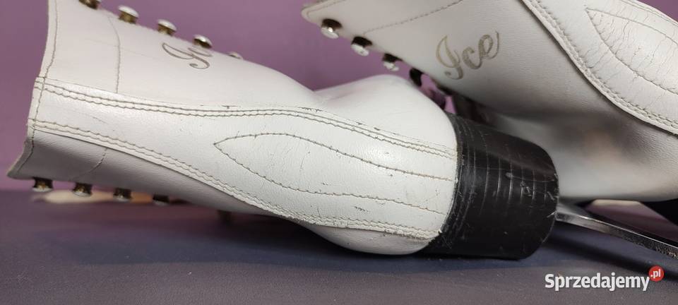 Łyżwy BOTAS figurowe skórzane rozmiar 35 wkładka małopolskie Jasień