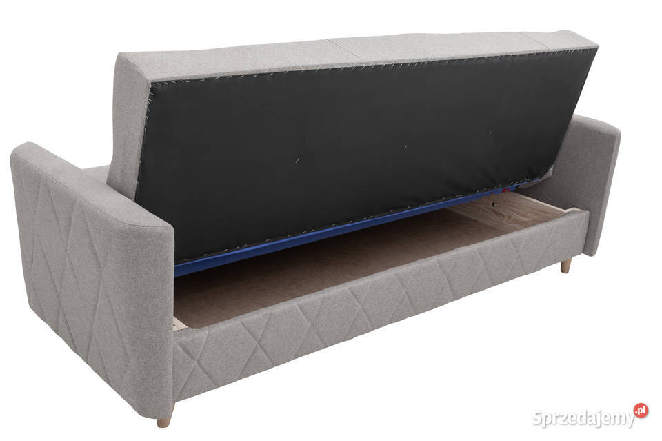 Wersalka Tapicerowana Jasnoszara USZAK Sanok