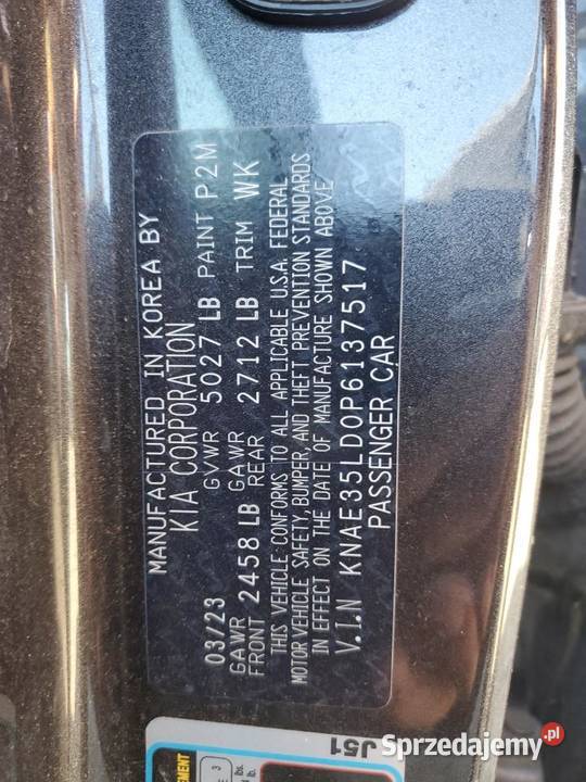 2023 KIA STINGER GT LINE do sprowadzenia śląskie Częstochowa sprzedam