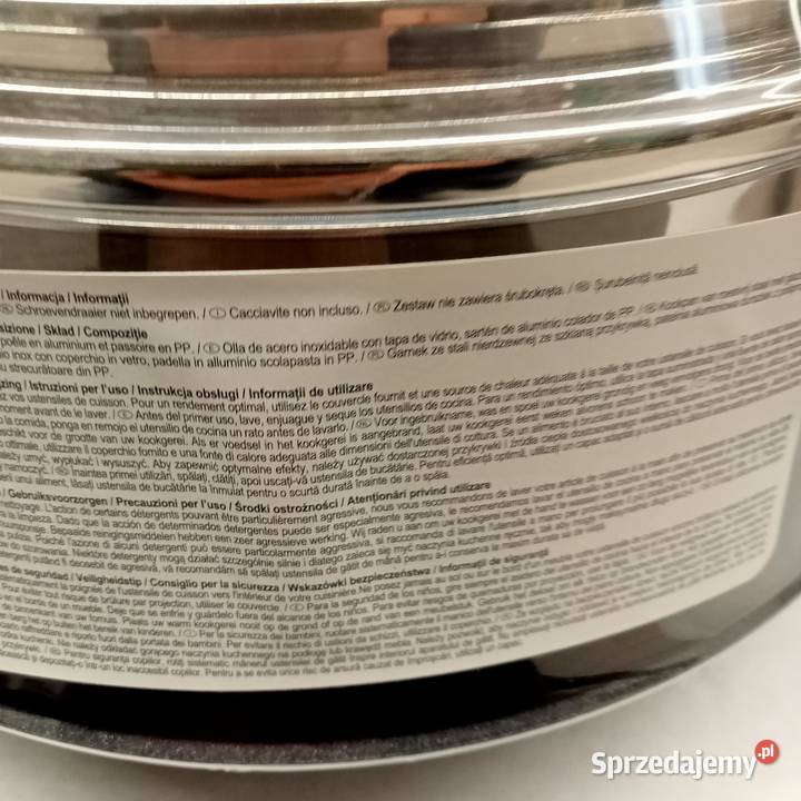 Zestaw 4 elementowy garnków nowy Sosnowiec