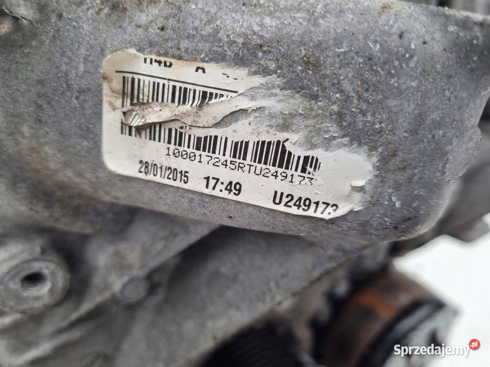 SILNIK KOMPLET Renault Clio IV 09 T TURBO 90 Janów