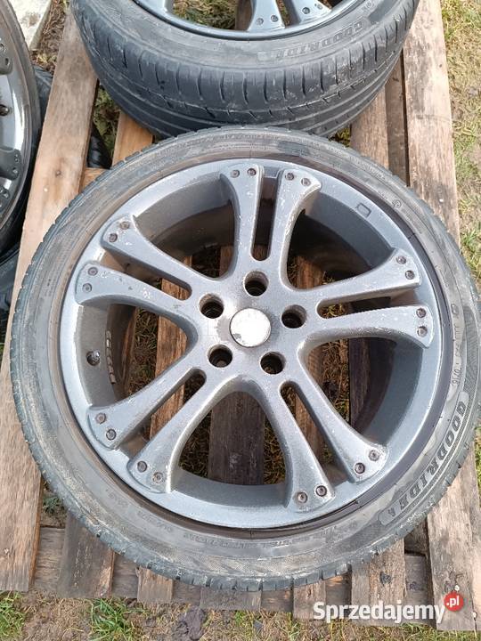 Felgi aluminiowe pięcioramienne Vw audi seat 17 Samochodowe Gorlice sprzedam