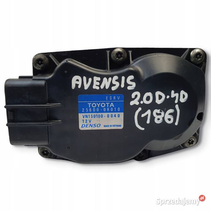ZAWÓR EGR Toyota Avensis T27 20 D4D 258000R010 Chełm