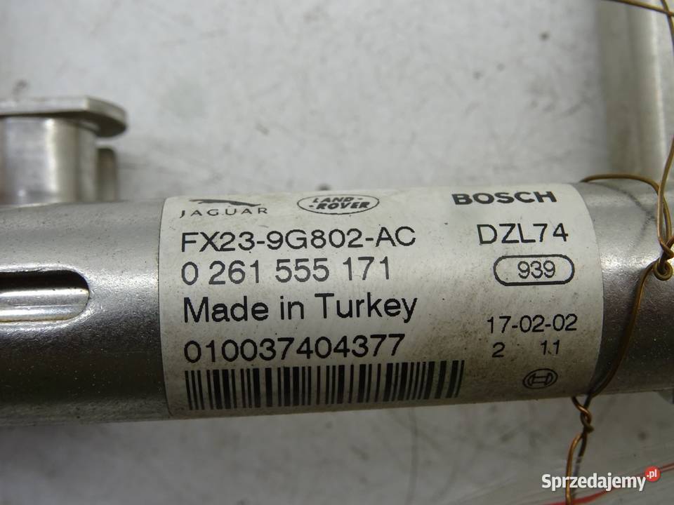 LISTWA WTRYSKOWA JAGUAR FPACE FX239G802AC 30 340