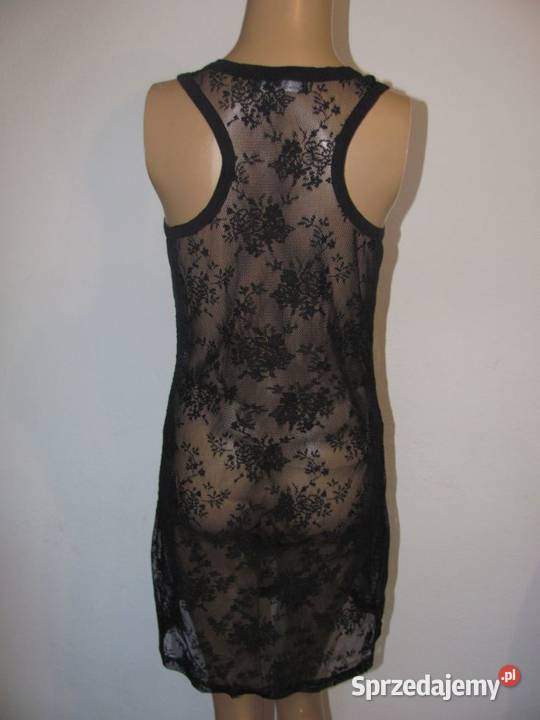 tunika siateczka koronka Vero Moda rL czarna Zamość sprzedam