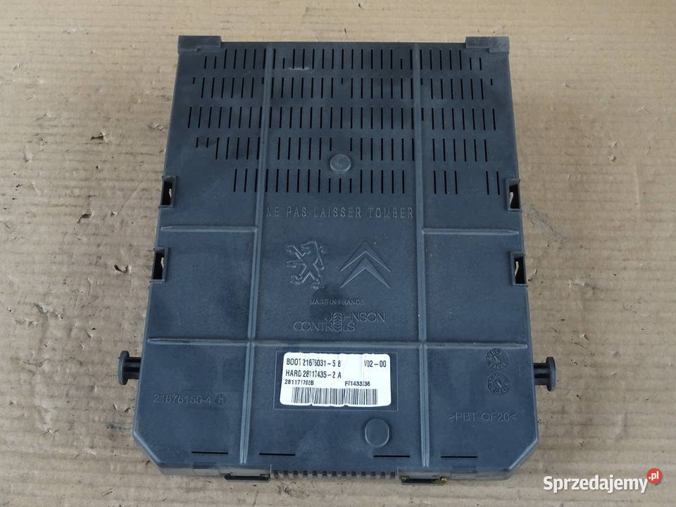 Moduł BSI 9661940480 Peugeot 307 Citroen C4 Wieluń sprzedam
