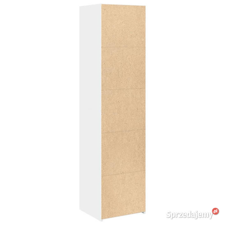 Wysoka szafka biała 45x41x185 materiał Warszawa
