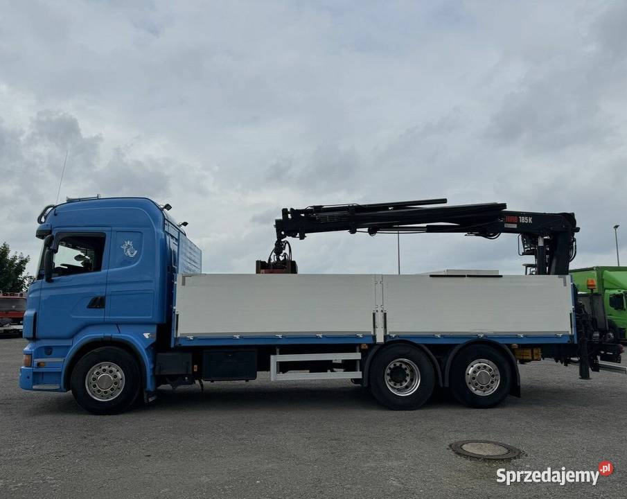 Scania Skrzynia z dzwigiem nie Warszawa sprzedam