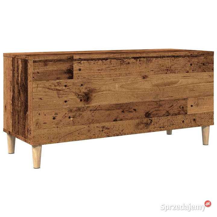 Szafka na płyty stare drewno 100x38x48 WM857167 mazowieckie Warszawa