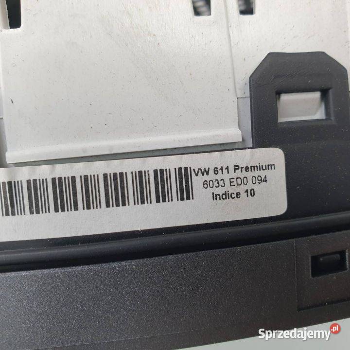 LICZNIK ZEGAR VOLKSWAGEN PHAETON 3D0920881S kujawsko-pomorskie