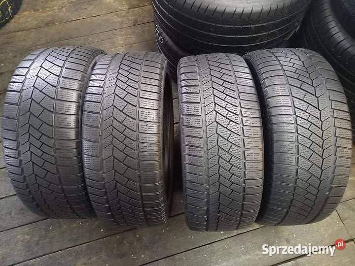 4x Opona UŻYWANA ZIMOWA 22545R17 CONTINENTAL 109 Zaścianki