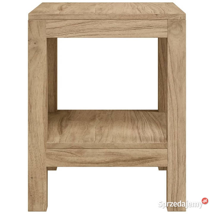 Stolik łazienkowy 45x35x45 lite drewno tekowe