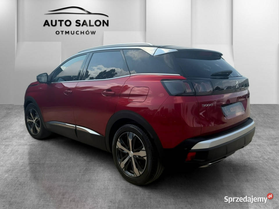 Peugeot 3008 GT kamery skóra MASAZE FUL LED acc gniazdo AUX Otmuchów