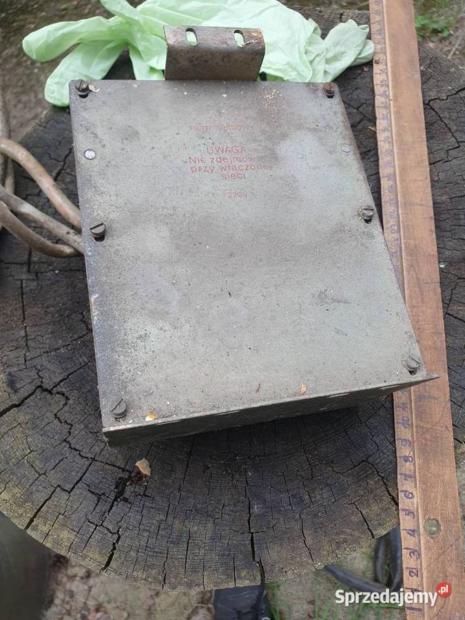 Stary filtr sieciowy 220 V przemysłowy Warszawa sprzedam