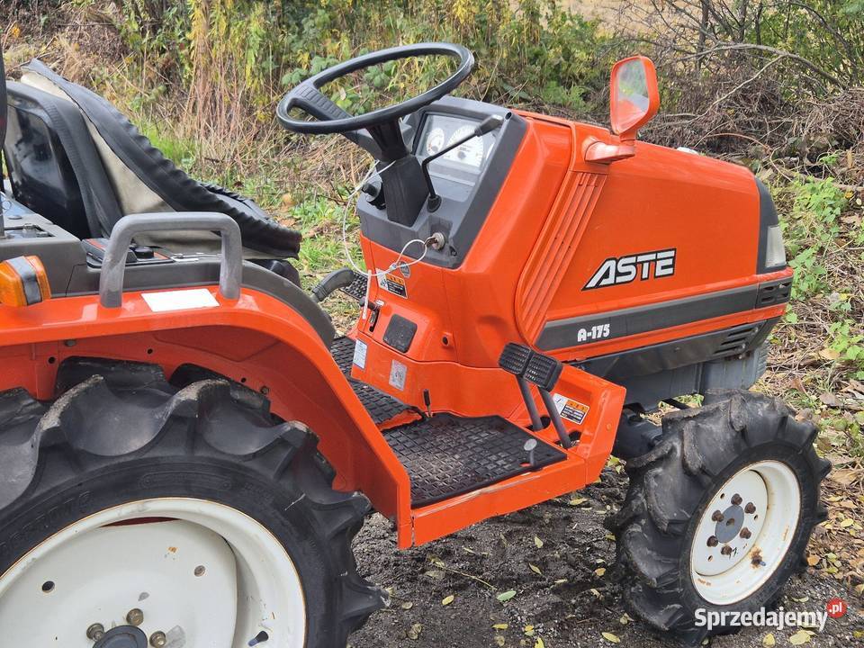 Traktorek traktor KUBOTA ASTE A175D 17 Małuszyn