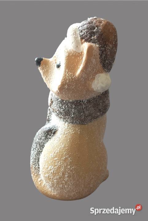 Urocza dekoracja figurka ceramiczna świąteczna Chrzanów
