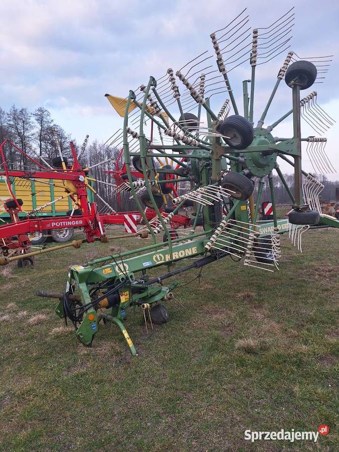 Zgrabiarka dwukaruzelowa Pottinger Krone Stan do podlaskie Łomża