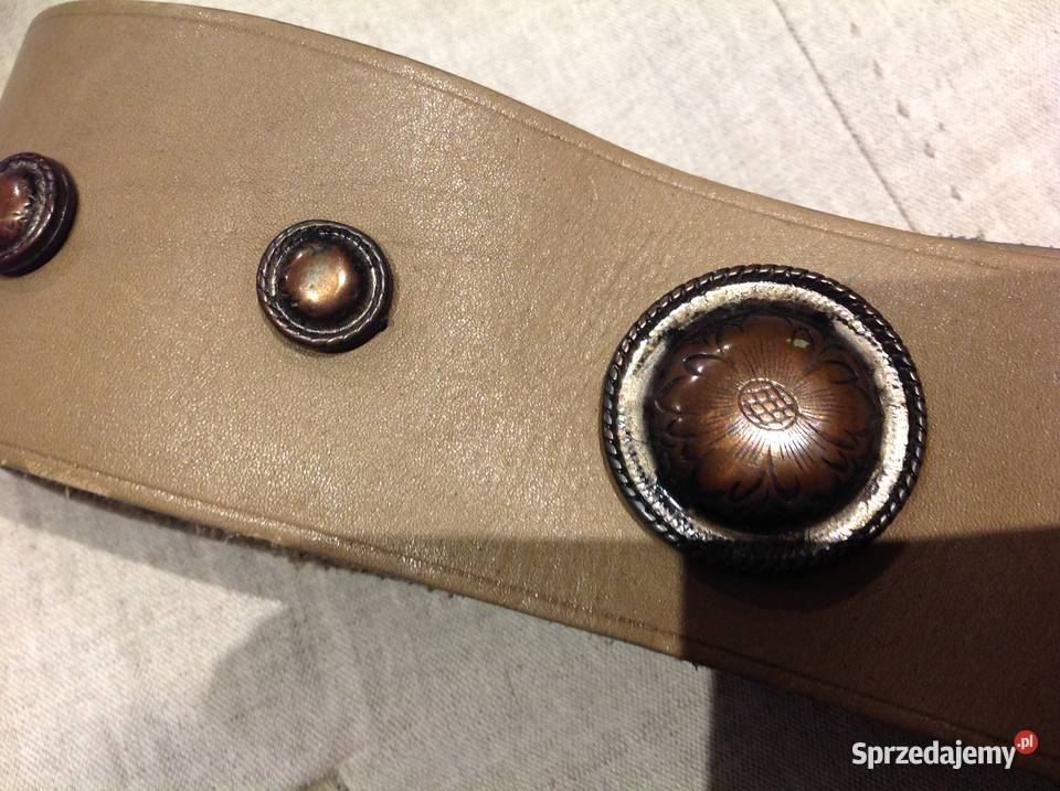 Pasek Skórzany Damski SSM skóra naturalna Długość 90 lubuskie Nowa Sól