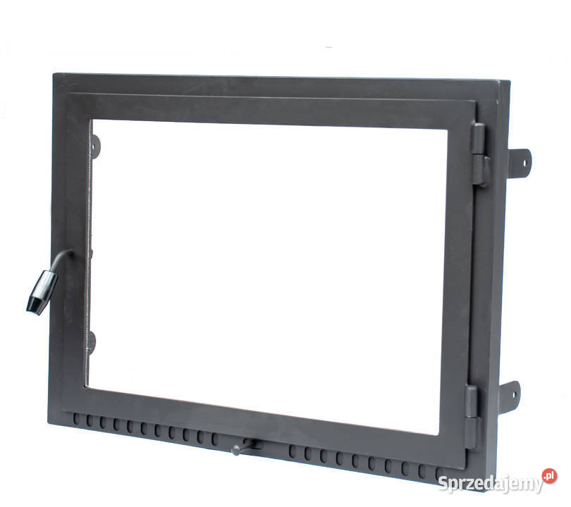 Drzwiczki kominkowe Z SZYBĄ do kominka 55x45