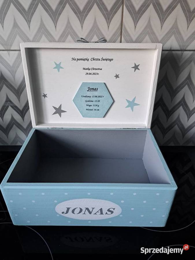 Kuferek chłopca z imieniem miś konik na Kędzierzyn-Koźle