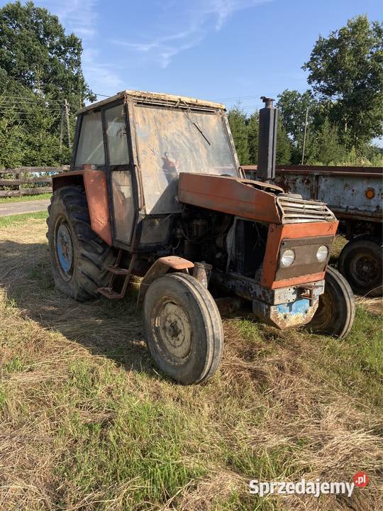 Ciągnik URSUS 912 uszkodzony Niemcza