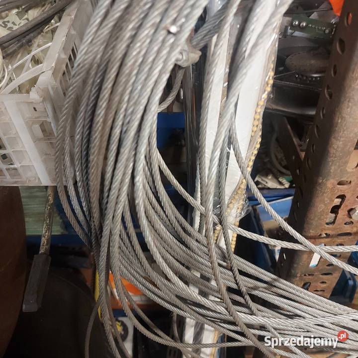 lina stalowa 8mm 25mb małopolskie sprzedam