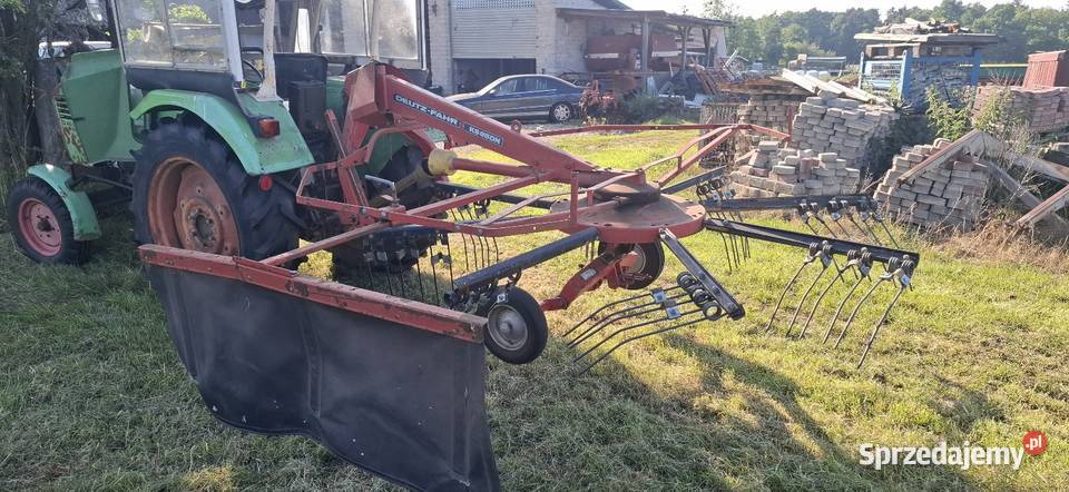 DeutzFahr ks85dn zgrabiarka przewracarka Walidrogi