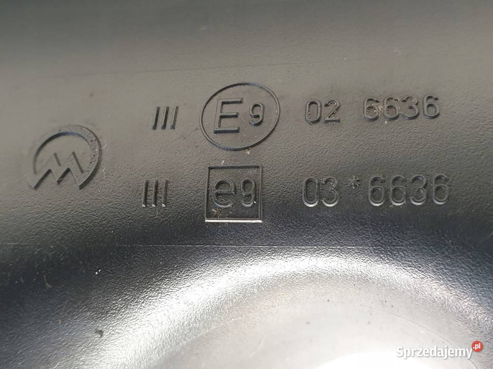 LUSTERKO PRAWE PASAŻERA Skoda Rapid EUR 5 pin Rudka