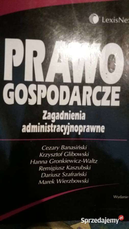 Prawo gospodarcze antykwariat prawniczy książki Warszawa