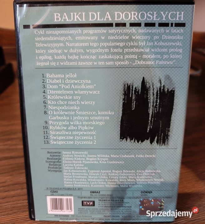 Bajki dorosłych cz 6 DVD JAN KOBUSZEWKI Szczyrk