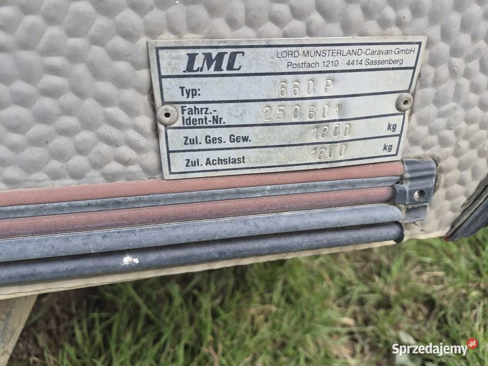 LMC 660P przyczepa kempingowa Konin
