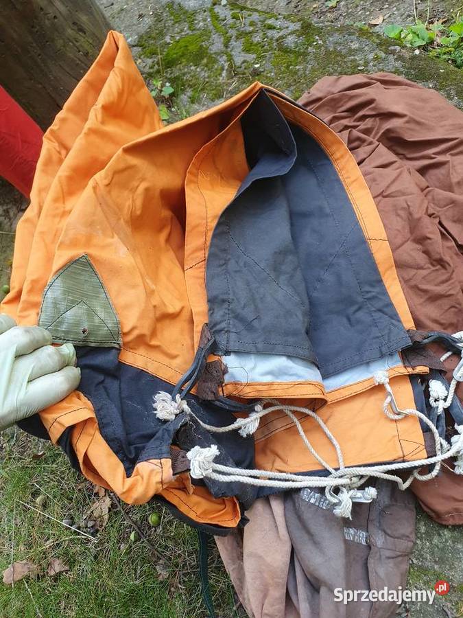 Namiot stary vintage Format PRL Namioty Warszawa