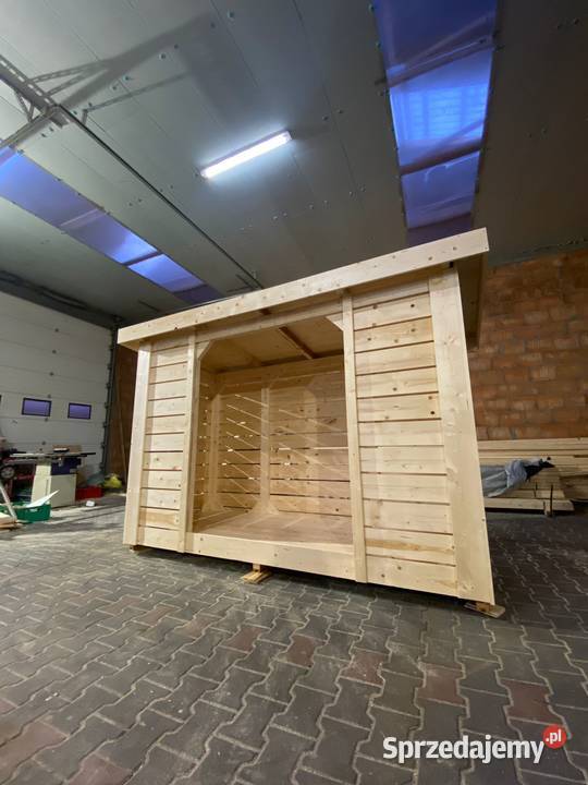 Drewutnia składzik na drewno 266x100x210 Drewutnie Warszawa