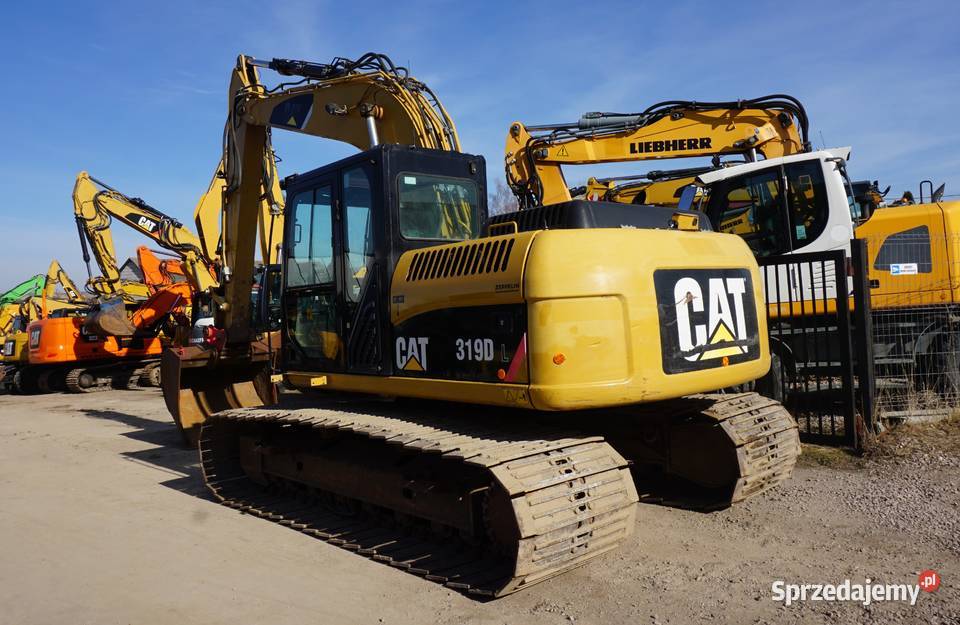 Koparka gąsienicowa CAT 319 D 2011 Jeziorko sprzedam