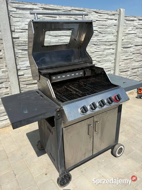 Piękny duży solidny Niemiecki grill gazowy Ostrów Wielkopolski