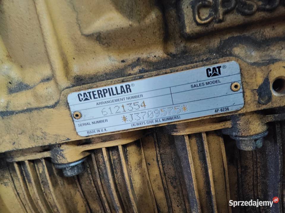 Silnik CAT Caterpillar C36 82KW Kompletny Opole Lubelskie
