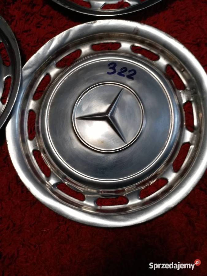 Kołpaki chrom Mercedes 123116126Oryginały 324 Gorzów Wielkopolski